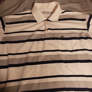 Lacoste polo shirt size 7